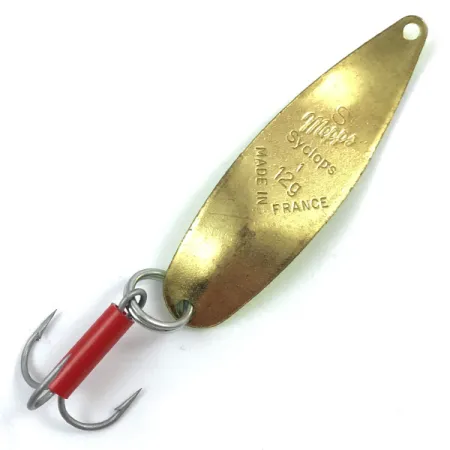 Mepps Syclops 1 Lusikka, Chartreuse / Kulta, 12g, S-Muoto, #3761