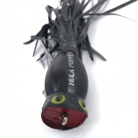 Fred Arbogast Hula Popper Pintauistin, Musta / Punainen, 8g, #3788