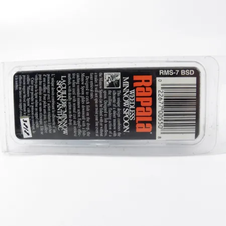 Rapala Weedless Minnow Spoon Ruohikkouistin, Sinihopea, 15g, #3818