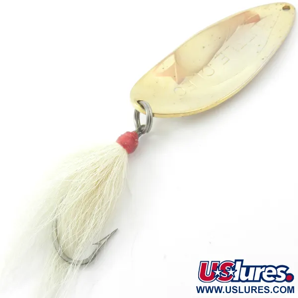 Acme Little Cleo Lusikka, Kulta, 35g, Höyhenpyrstö, #3819