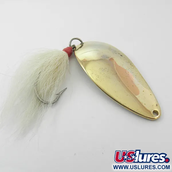 Acme Little Cleo Lusikka, Kulta, 35g, Höyhenpyrstö, #3819