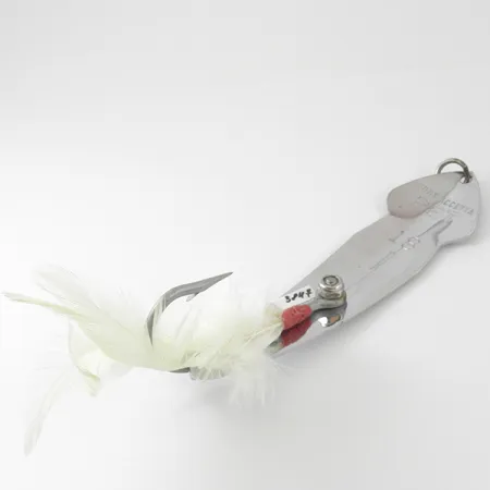 Tony Accetta Pet Spoon 18 Lusikka, Nikkeli, 38g, Höyhenkoukku, #3847