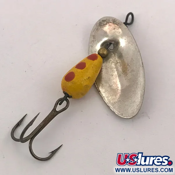 Panther Martin 4 Lippa, Nikkeli / Keltainen, 4g, In-line lehti, #3882