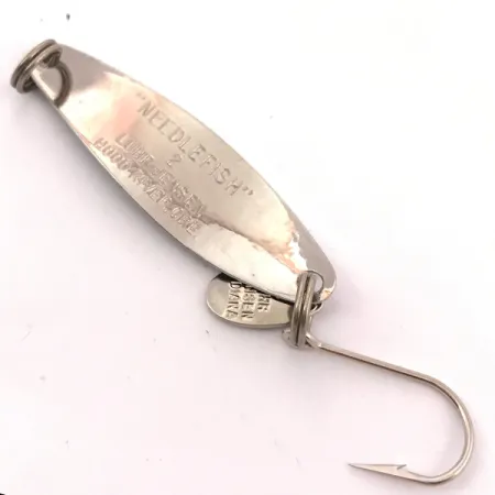 Luhr Jensen Needlefish 2 Lusikka, Mustavalkoinen/Nikkeli, 3g, #3889