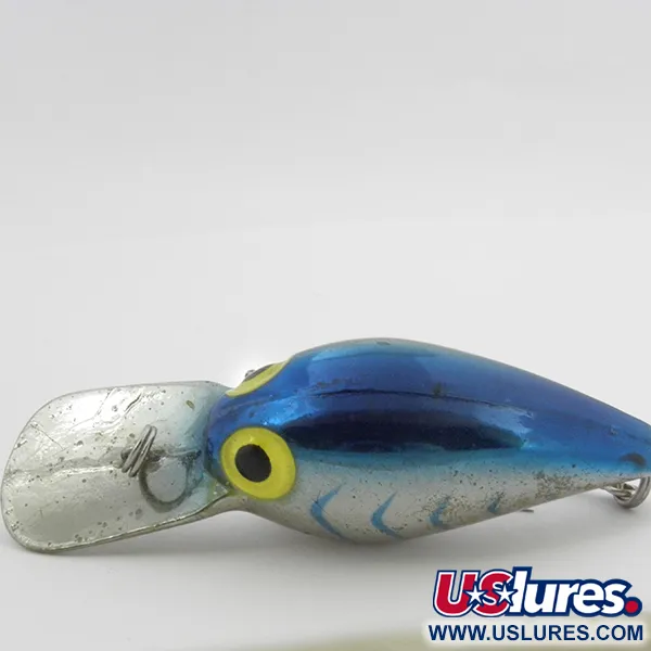 Storm Wiggle Wart Crankbait, Sinihopea, 11g, Vintage, #3897