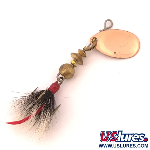 Mepps Aglia 0 dressed Lippa, Kupari, 2.5g, Oravanhäntä, #3907