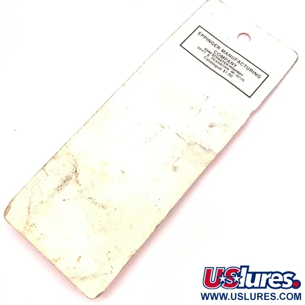 Eppinger Dardevle Skeeter Lusikka, Puna-valkoinen, 1g, Vintage, #3912