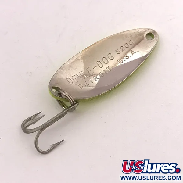 Dardevle Devle Dog 5200 Lusikka, Keltainen Fluo, 7g, UV, #3919