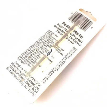 Panther Martin 4 Lippa, Kulta / Punainen, 4g, In-Line Lehti, #3928