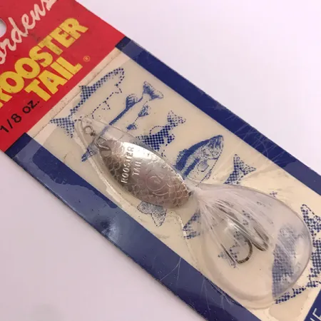Worden’s Original Rooster Tail Lippa, Hopea, 3.54g, Höyhen, #3929