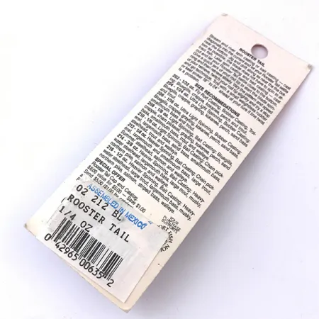 Yakima Bait Worden’s Original Rooster Tail Lippa, Hopea, 7g, #3933