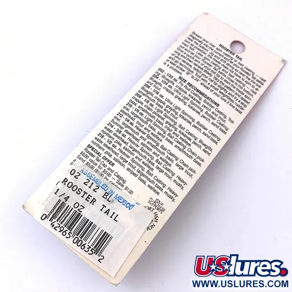 Yakima Bait Worden’s Original Rooster Tail Lippa, Hopea, 7g, #3933