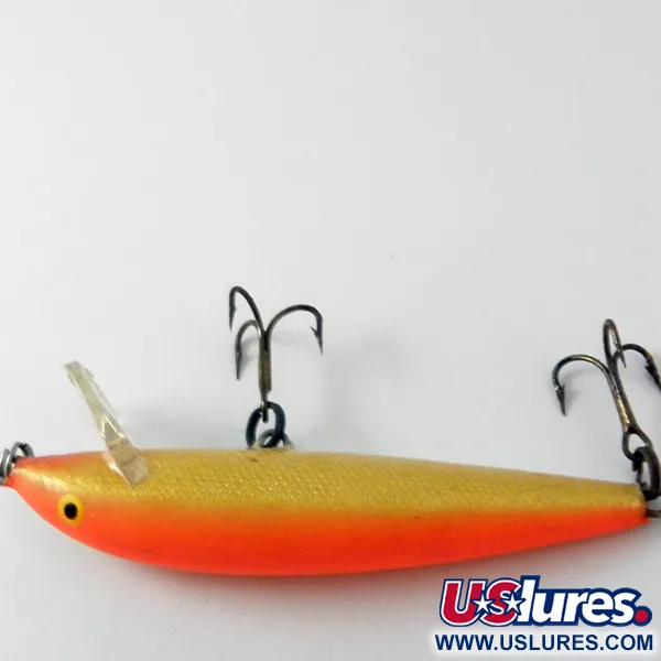 Rapala Countdown Vaappu, Oranssi / Kulta, 12g, Balsa, #3948