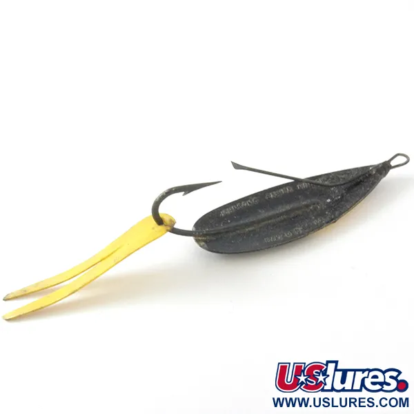 Johnson Silver Minnow Lusikka, Musta/Kulta, 9g, Ruohosuojattu, #3953