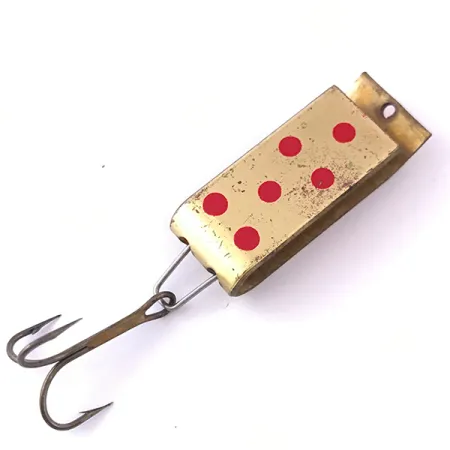 Jake's Lures Lil Jake, Kulta/Punainen, 9g, Lusikkauistin #3969