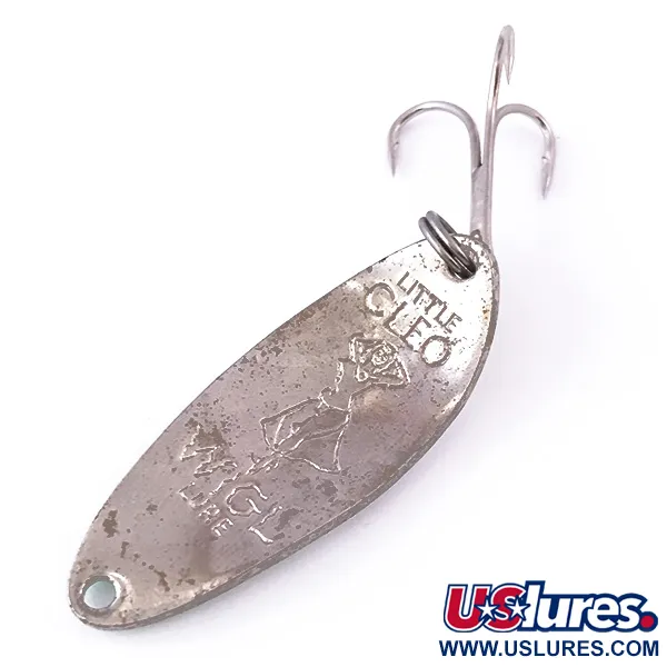 Little Cleo (Hula Girl) Lusikka, Pearl White/Nickel, 10g, Vintage, #3972