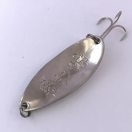 Seneca Little Cleo (Hula Girl) Lusikka, White Pearl/Nickel/Green, 14g, #3975