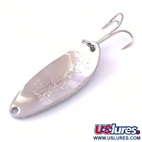 Seneca Little Cleo (Hula Girl) Lusikka, Blue/Nickel, 10g, Vintage, #3976