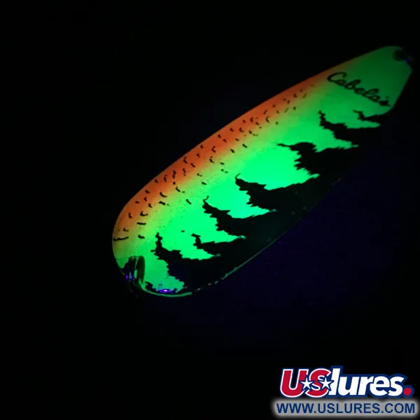 Cabela's UV Lusikkauistin, Fire Tiger, 35g, UV-pinnoite, #3996