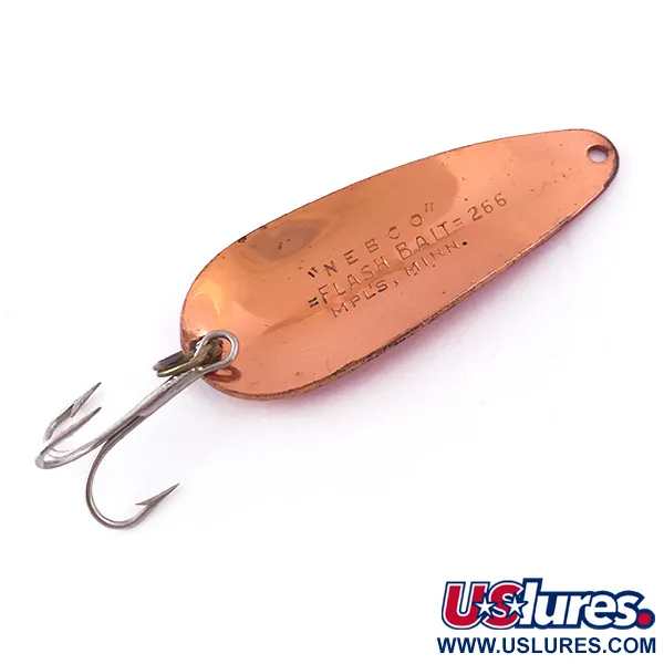 Nebco FlashBait 266 Lusikka, Kupari/Punainen UV, 10g, Vasaroitu, #3998