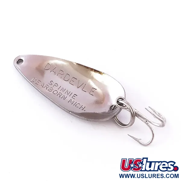 Eppinger Dardevle Spinnie Lusikka, Vasaroitu Nikkeli, 9g, #3999