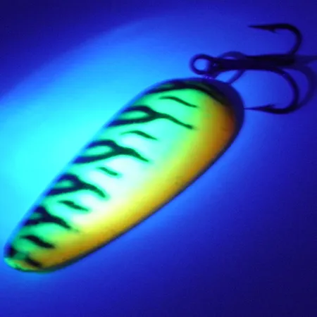 Boss Lures Boss Spoon Lusikka, Fire Tiger, 19g, UV-reaktiivinen, #4006
