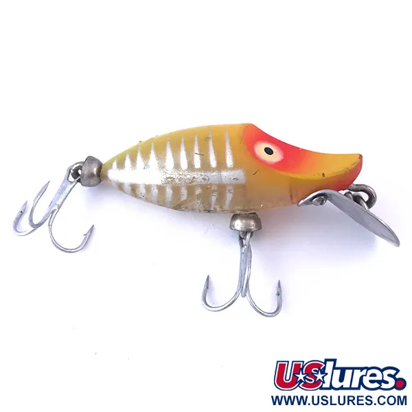 Heddon River Runt Vaappu, Keltainen, 6g, Metallinen Uintilevy, #4059