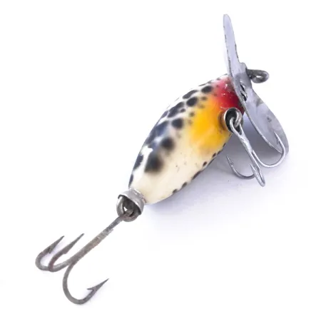 Fred Arbogast Jitterbug Pintaviehe, Tiger, 7g, Metallilevy, #4060