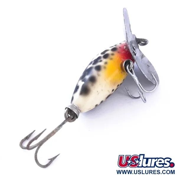 Fred Arbogast Jitterbug Pintaviehe, Tiger, 7g, Metallilevy, #4060