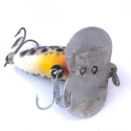 Fred Arbogast Jitterbug Pintaviehe, Tiger, 7g, Metallilevy, #4060