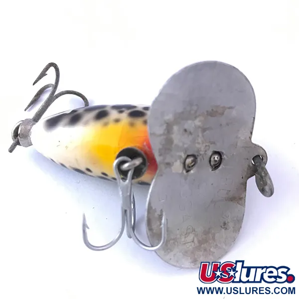 Fred Arbogast Jitterbug Pintaviehe, Tiger, 7g, Metallilevy, #4060