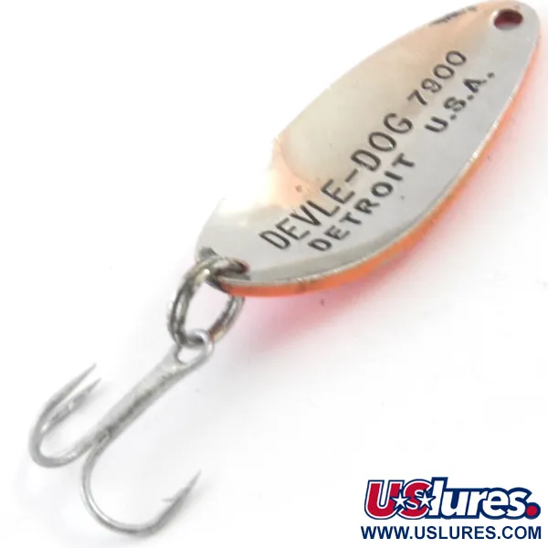 Eppinger Dardevle Devle Dog 7900 Lusikka, Red/Nickel, 7g, USA, #4081