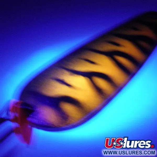 Boss Lures Boss Spoon UV Lusikka, Golden Tiger, 19g, UV-pinta, #4085