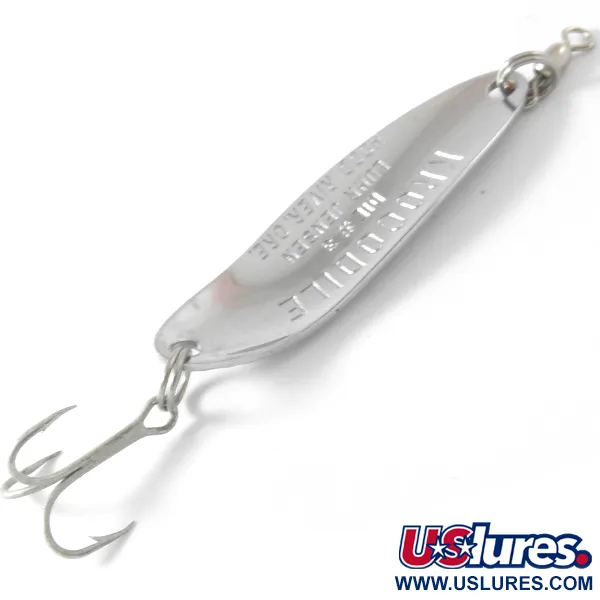 Luhr Jensen Krocodile Die #3 UV Lusikka, Vasaroitu Nikkeli, 9g, #4089