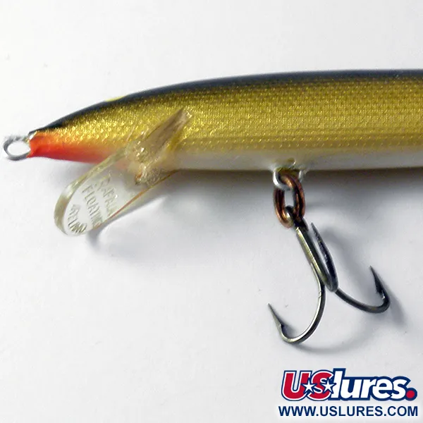 Rapala Original Floater Vaappu, Gold, 7g, Balsa, #4101