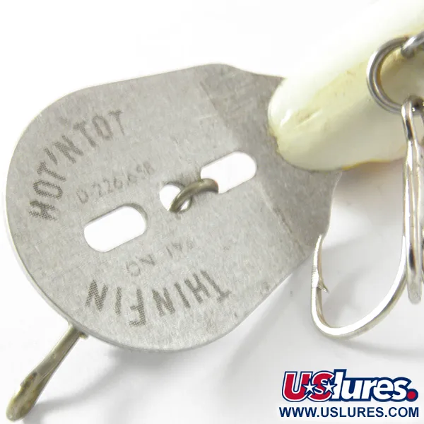 Storm Hot'N'Tot Thin Fin Vaappu, Puna-valkoinen, 6,5g, USA, #4103