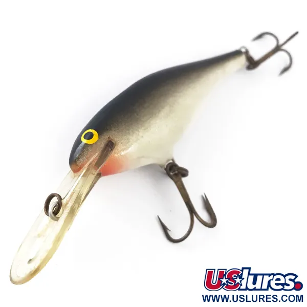 Rapala Shad Rap Deep Runner 70 Vaappu, Silver, 8g, Balsa, #4124