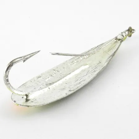 Lusikka Weedless Johnson Silver Minnow, Oranssi/Vihreä/Nikkeli, 12g, #4134