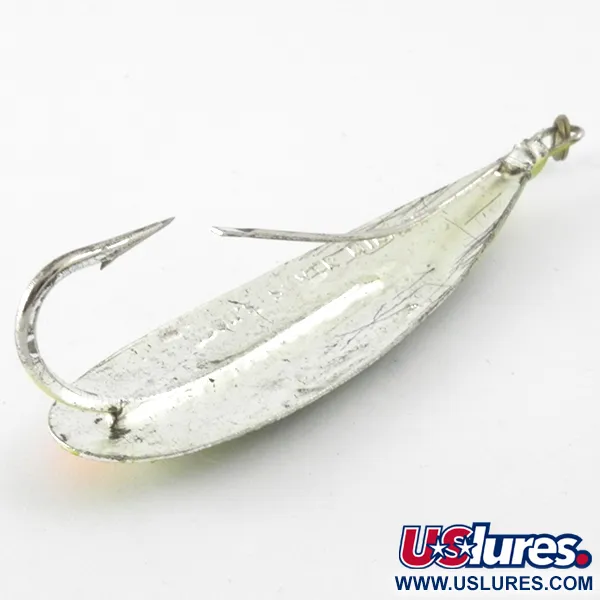 Lusikka Weedless Johnson Silver Minnow, Oranssi/Vihreä/Nikkeli, 12g, #4134