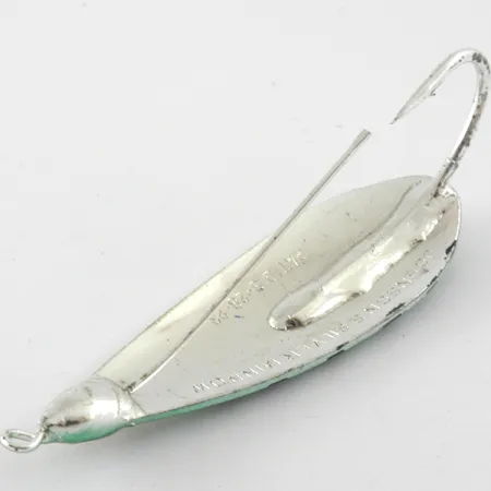 Weedless Johnson Silver Minnow Lusikka, Ahven/Hopea, 9g, Hopeoitu, #4135