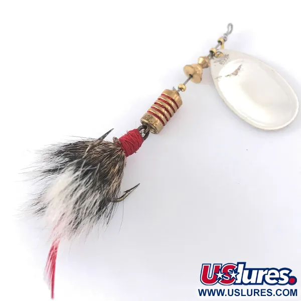 Mepps Aglia 3 dressed Lippa, Hopea, 7.3g, Oravankarva, #4146