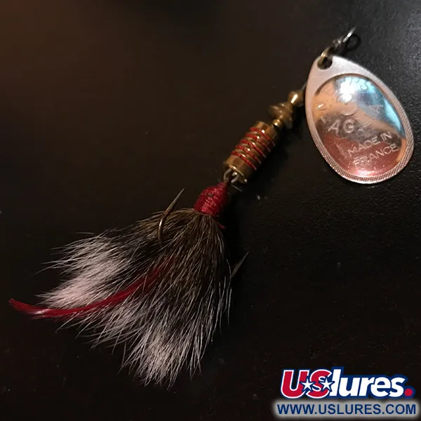 Mepps Aglia 3 dressed Lippa, Hopea, 7.3g, Oravankarva, #4146