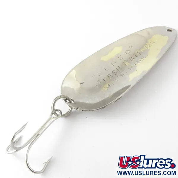 Nebco FlashBait 166 Lusikka, Hakattu nikkeli, 14g, #4156