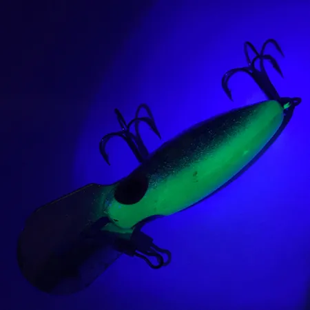 Storm Hot'N'Tot Thin Fin Vaappu, Hopea/UV-Vihreä, 12g, Metalliläppä, #4164