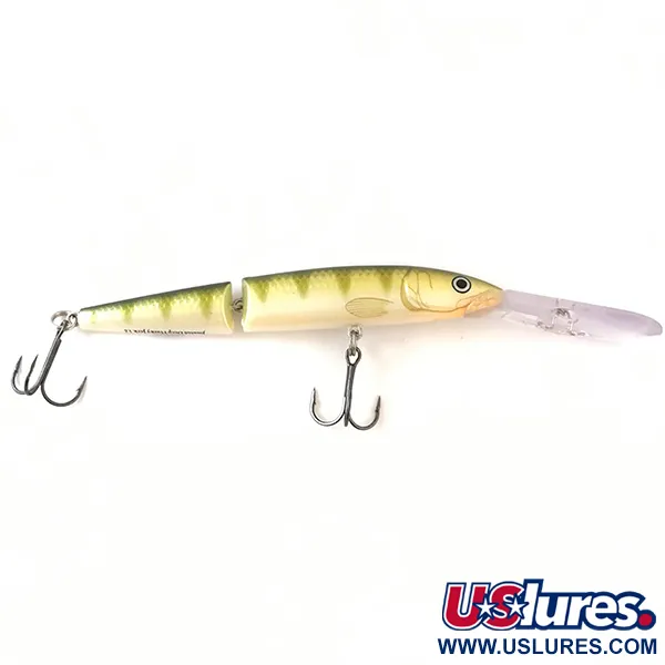 Rapala Jointed Deep Husky Jerk 12 Vaappu, Perch, 14g, Nivelletty, #4188