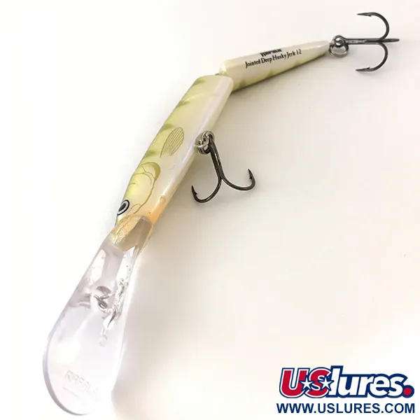 Rapala Jointed Deep Husky Jerk 12 Vaappu, Perch, 14g, Nivelletty, #4188