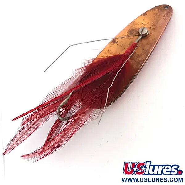 Eppinger Weedless Dardevle Lusikkauistin, Puna/Valko/Kupari, 28g, #4192