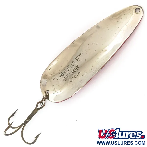 Eppinger Dardevle Lusikkauistin, Puna/Valko/Nikkeli, 28g, #4200