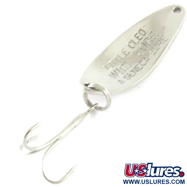 Seneca Little Cleo Lusikka, Nikkeli / Punainen, 7g, Vintage, #4224