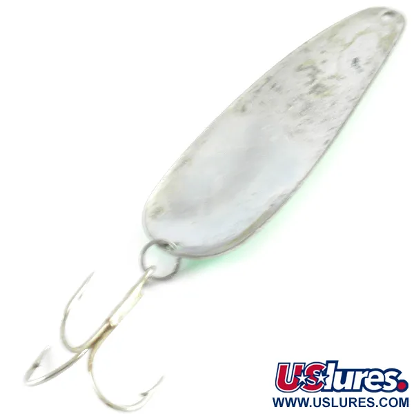 Worth Chippewa Lusikka, Vihreä/Musta/Nikkeli, 19g, Nikkelitausta, #4230